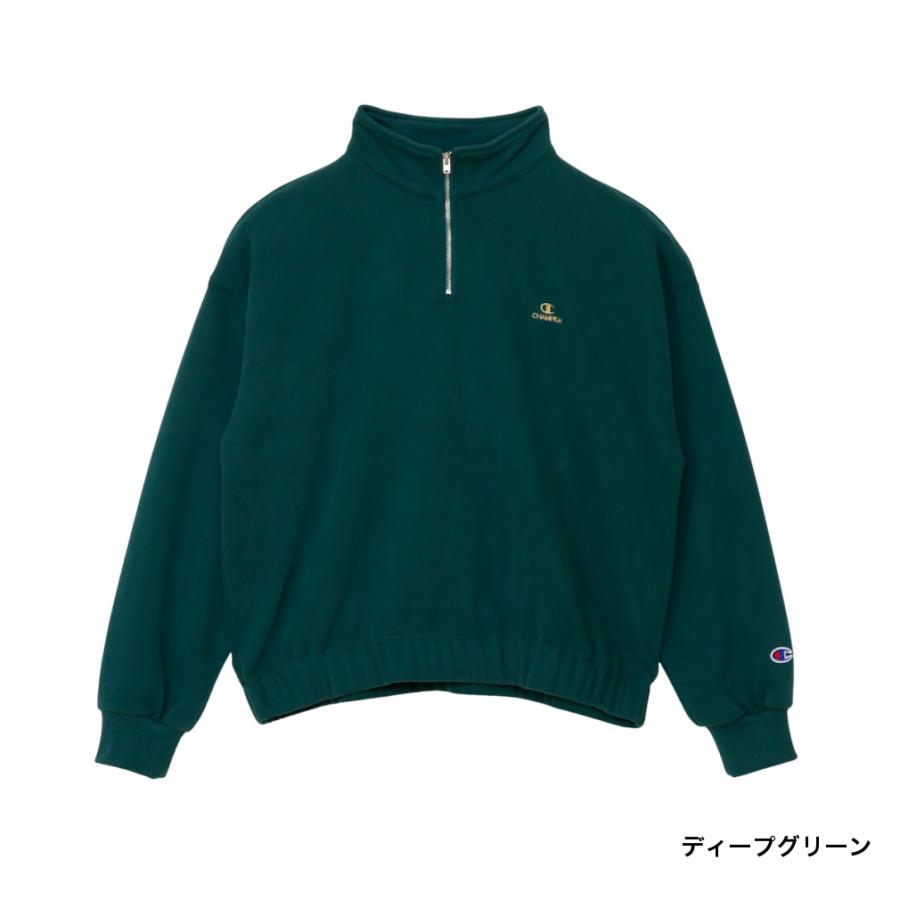 Champion（チャンピオン） レディース スウェット トレーナー HALF ZIP