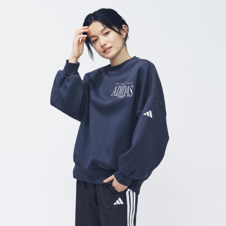 adidas（アディダス） レディース スウェット トレーナー バービージ