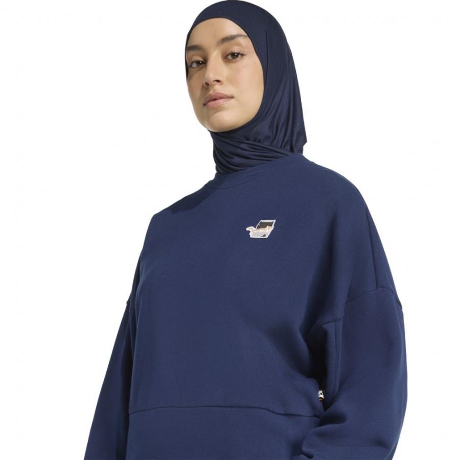ADABAT 　スポーツトップス 　トレーナー adidas（アディダス） レディース スウェット トレーナー キャット