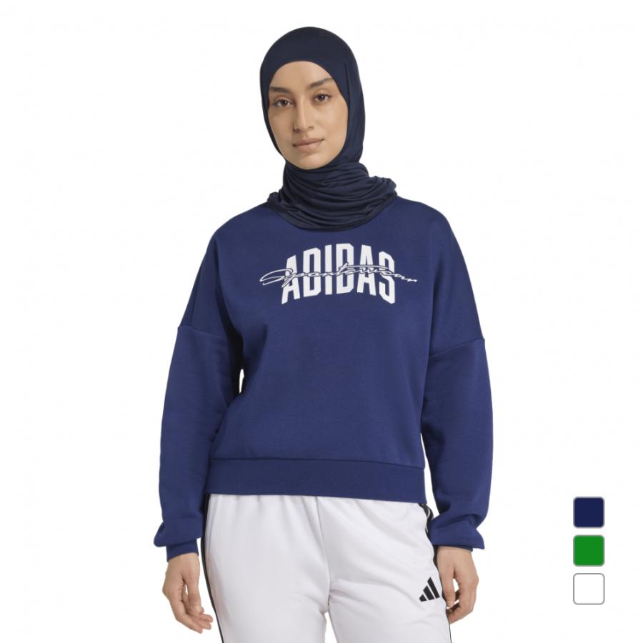 adidas（アディダス） レディース スウェット トレーナー カレッジ