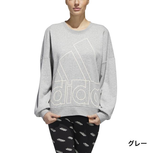 アディダス レディース スウェットトレーナー Wfavouritesビッグロゴスウェット Gk0616 Gk0615 Gk0614 スポーツウェア Adidas アルペン Paypayモール店 通販 Paypayモール