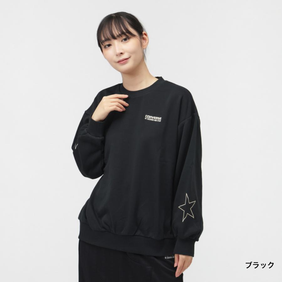 CONVERSE（コンバース） レディース スウェット トレーナー スター PT 