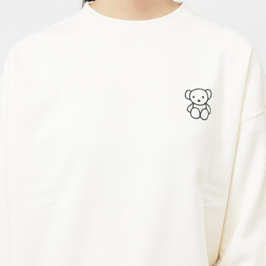 レディース スウェット トレーナー miffy バックグラフィック