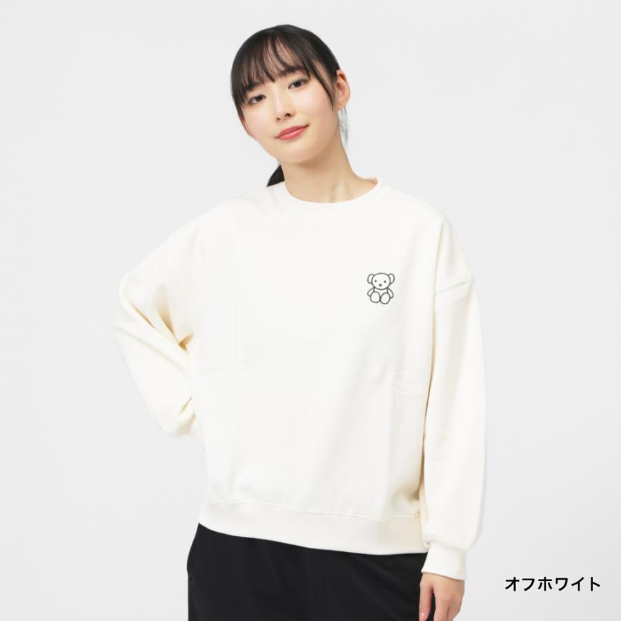 レディース スウェット トレーナー miffy バックグラフィック
