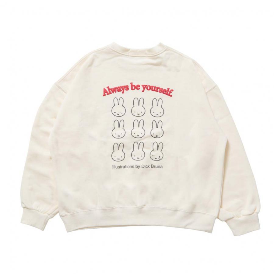 ヴィトゥエルヴ　トレーナー　美品 レディース スウェット トレーナー miffy バックグラフィック