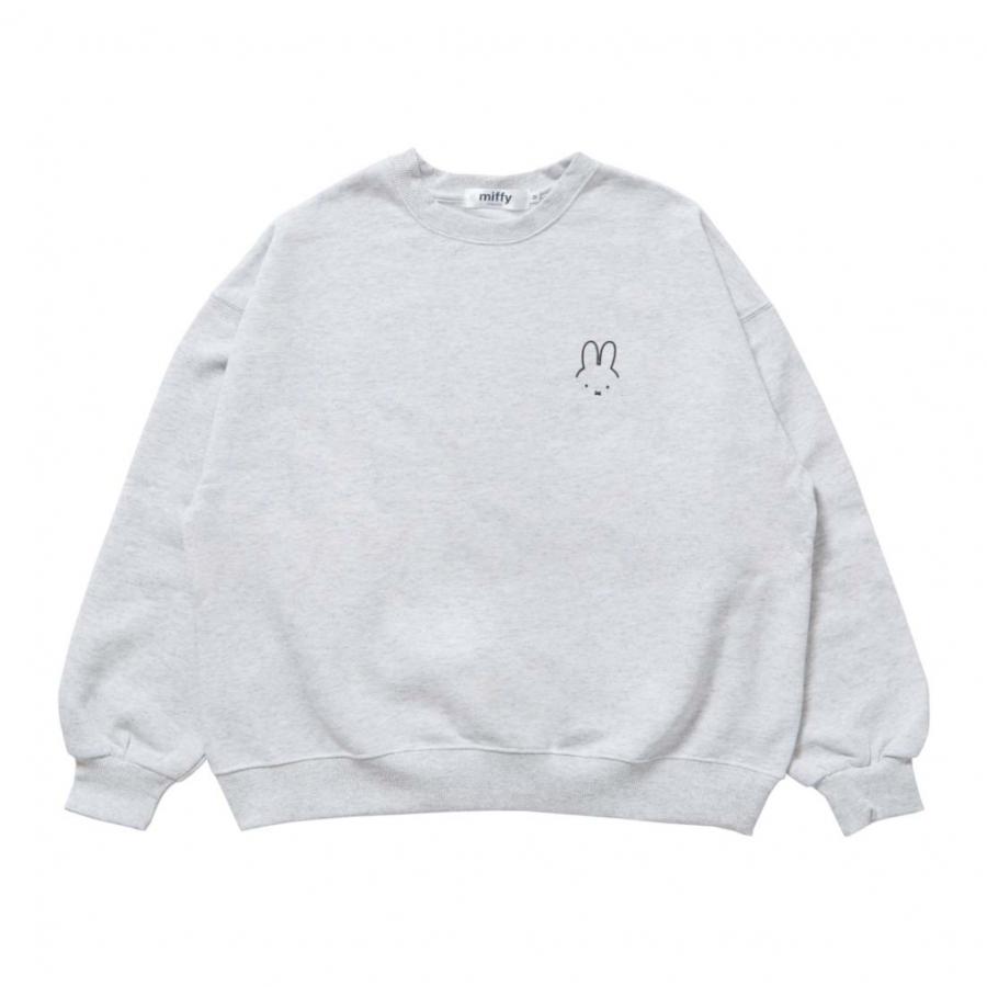 レディース スウェット トレーナー miffy バックグラフィック