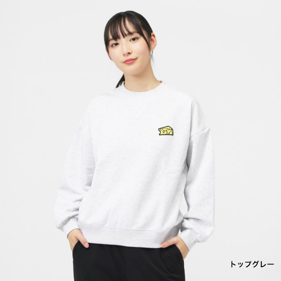 レディース スウェット トレーナー Tom and Jerry バックグラフィック