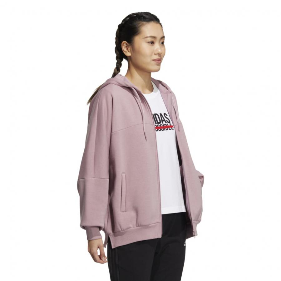 adidas アディダス レディース スウェットフルジップ WWORDING adidas アディダス レディース スウェットフルジップ WWORDING