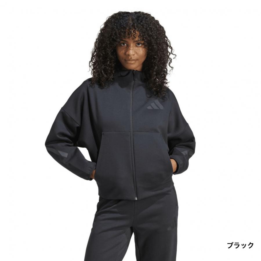 adidas（アディダス） レディース スウェット フルジップ Z.N.E.