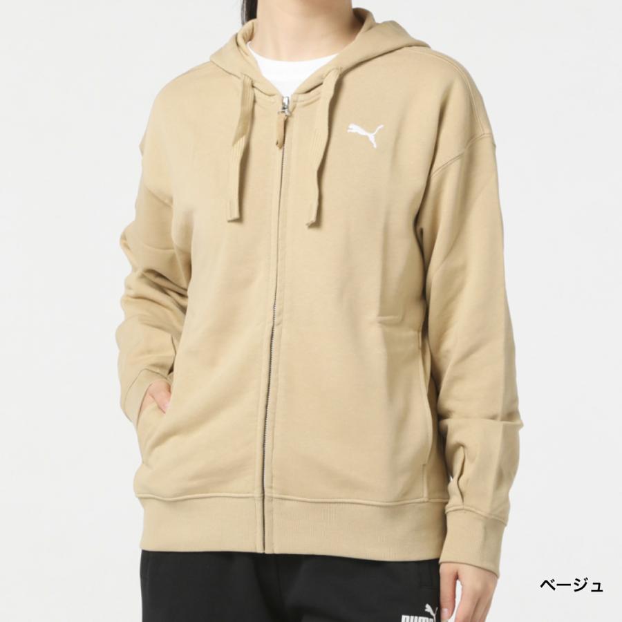 PUMA プーマ レディース スウェット フルジップ HER フーデッド PUMA プーマ レディース スウェット フルジップ HER フーデッド