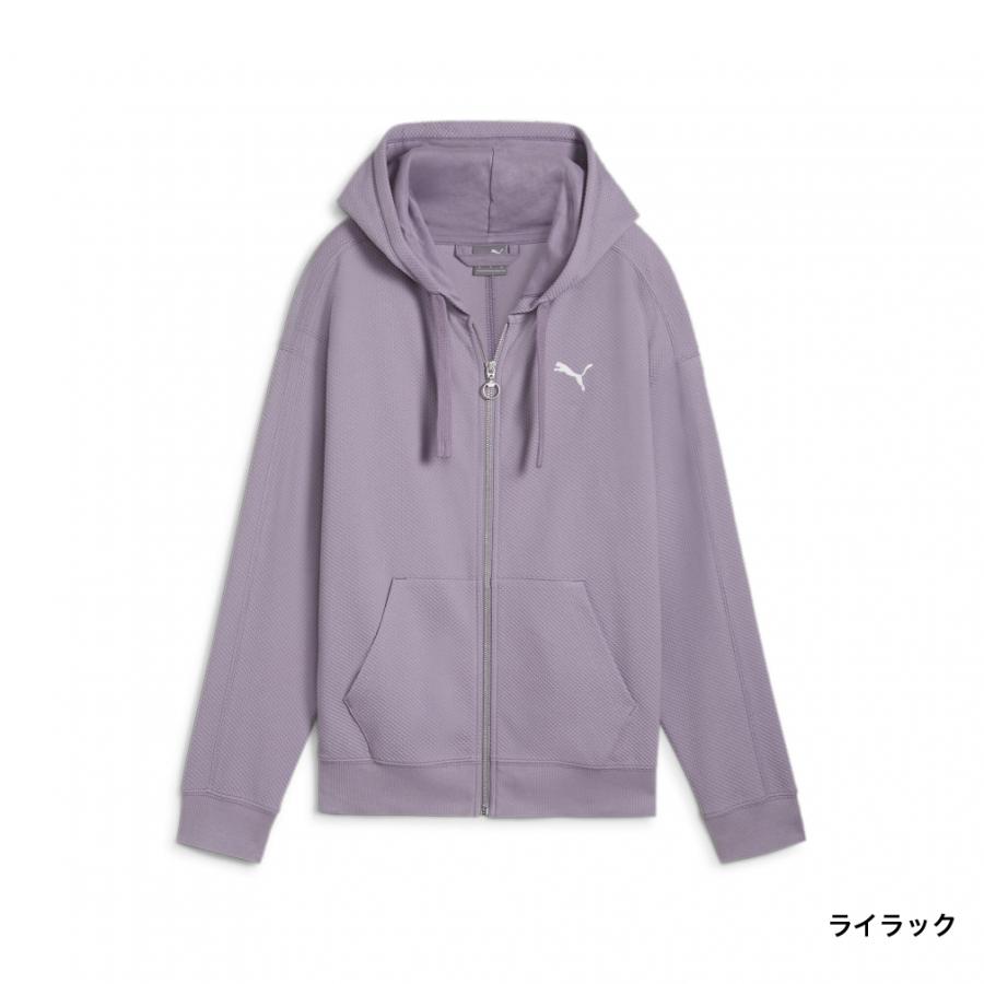 PUMA（プーマ） レディース スウェット フルジップ HER フーデッド