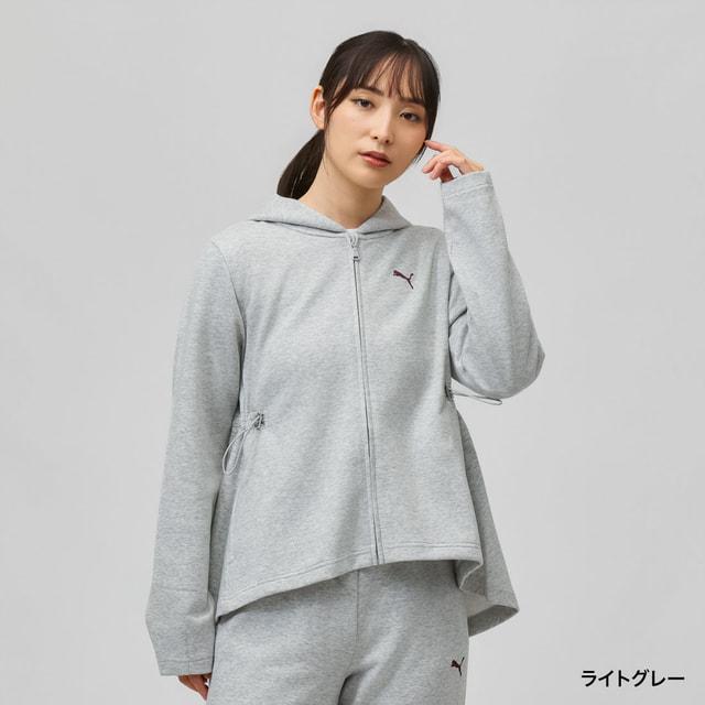 PUMA（プーマ） レディース スウェット フルジップ ESS ELEVATED MX FZ