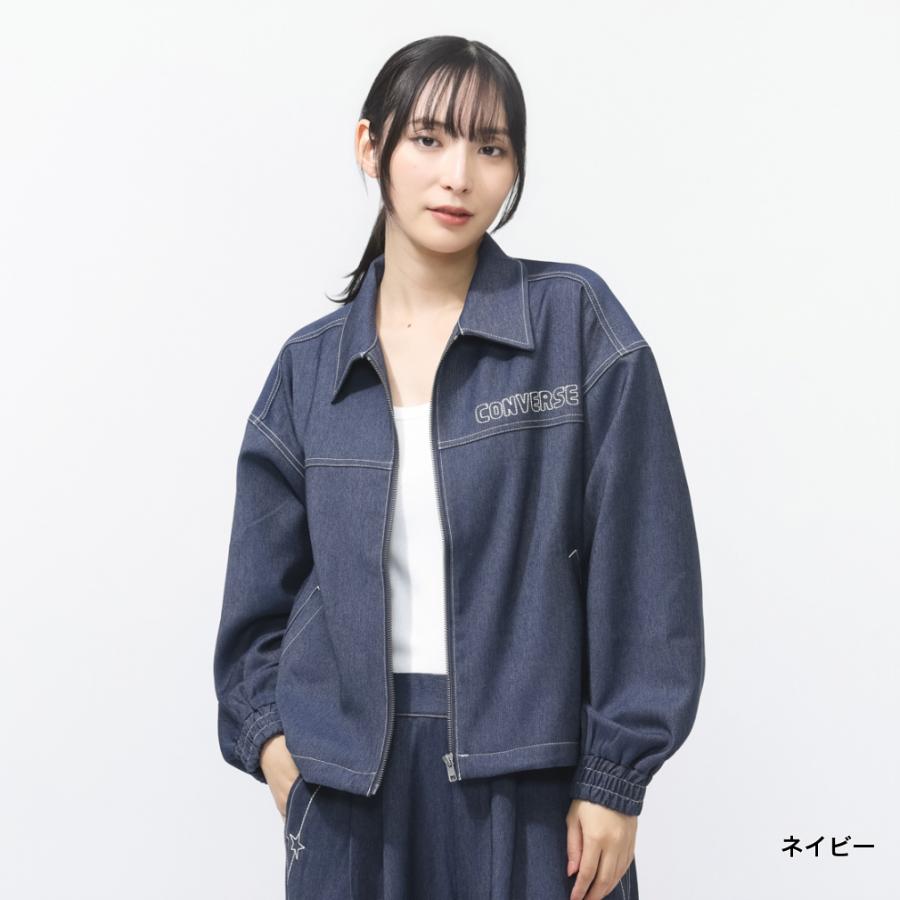 CONVERSE（コンバース） レディース ウェア SYNTHETIC DENIM JACKET L