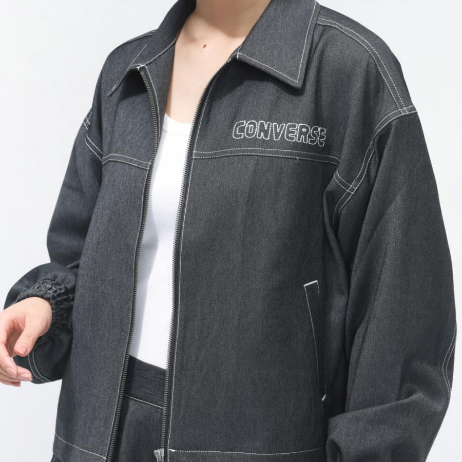 CONVERSE（コンバース） レディース ウェア SYNTHETIC DENIM JACKET L