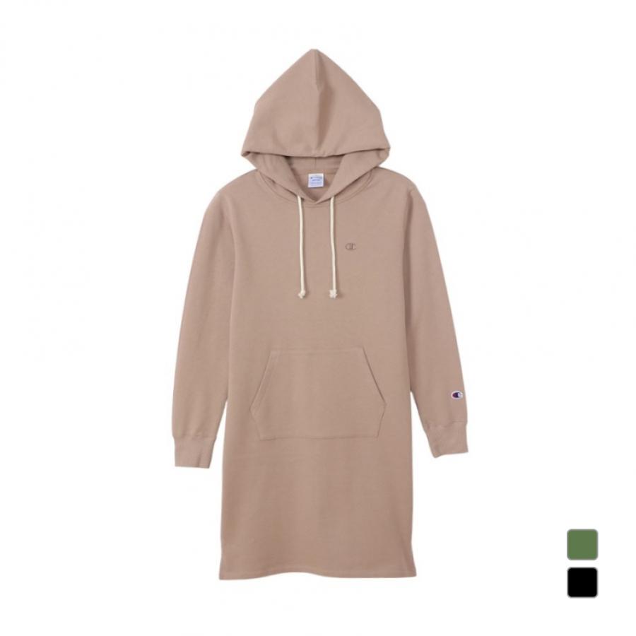 Champion（チャンピオン） レディース ワンピース HOODED SWEATSHIRT