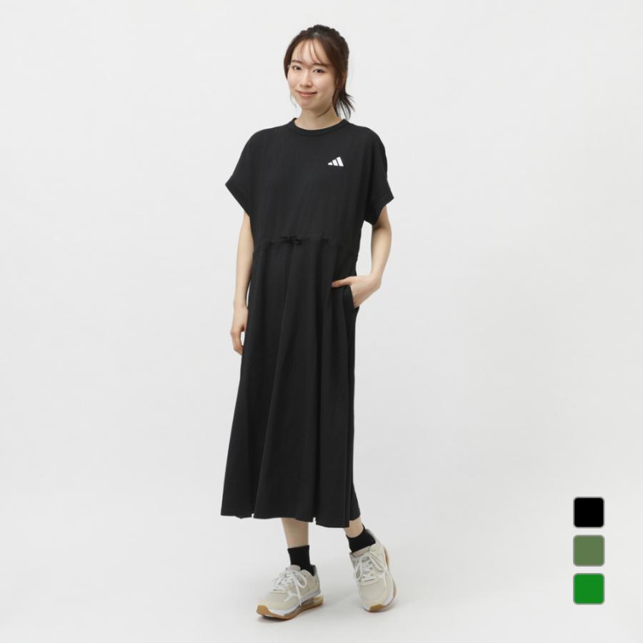 adidas アディダス レディース ワンピース W LUX CA ギャザー adidas アディダス レディース ワンピース W LUX CA ギャザー