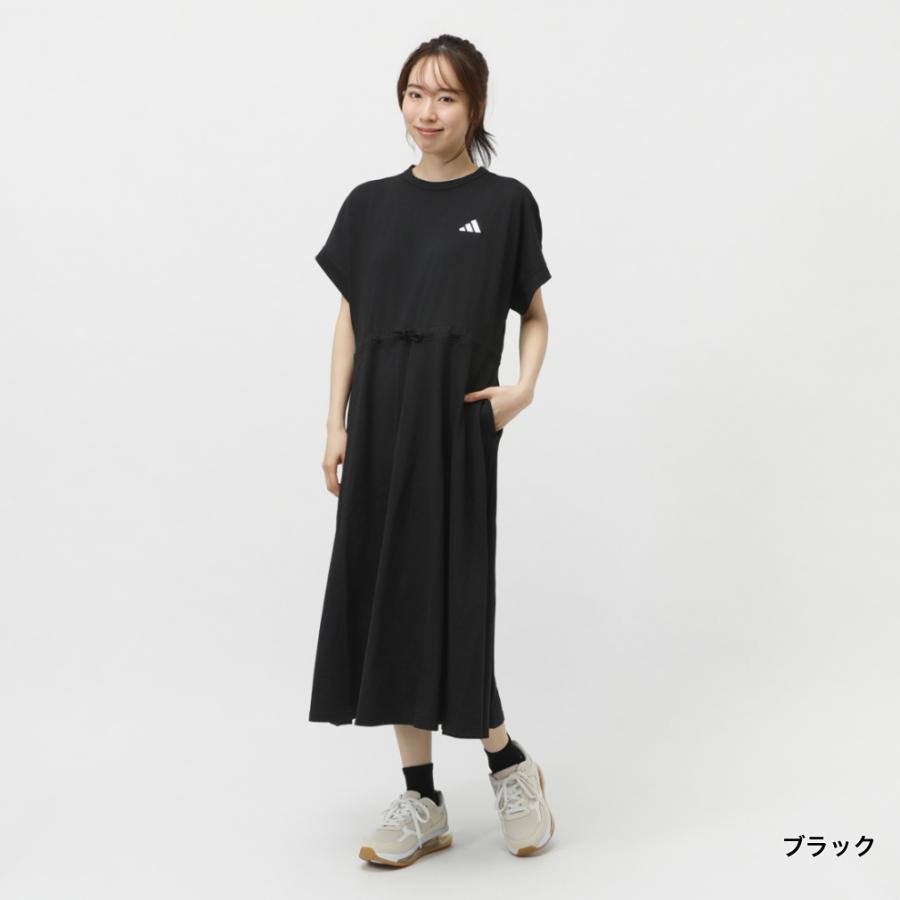 adidas アディダス レディース ワンピース W LUX CA ギャザー adidas アディダス レディース ワンピース W LUX CA ギャザー