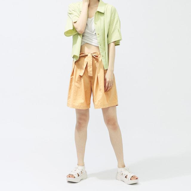 【ellesse】ストレッチウーブンショートレングスショーツ（レディース） PUMA（プーマ） レディース SUMMER ウーブン 9 ショートパンツ 686933