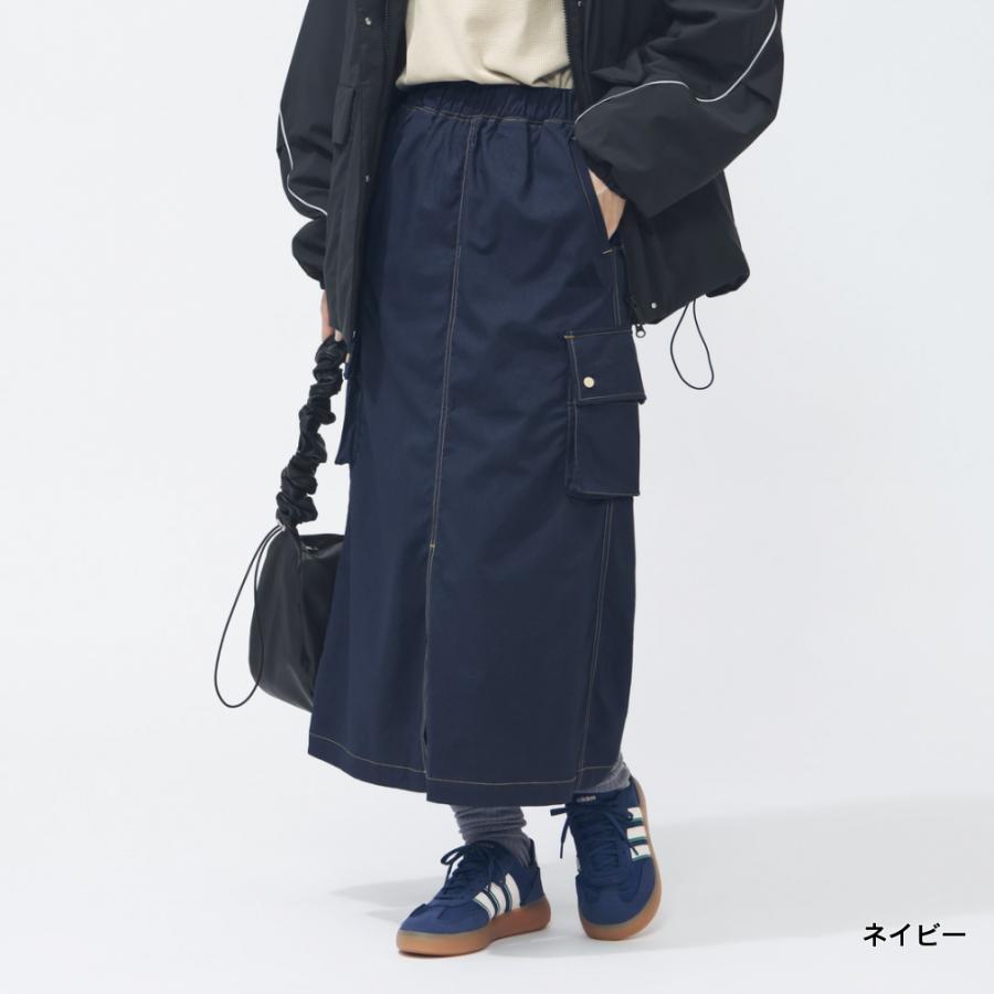adidas（アディダス） レディース スカート デニムライク ストレッチ