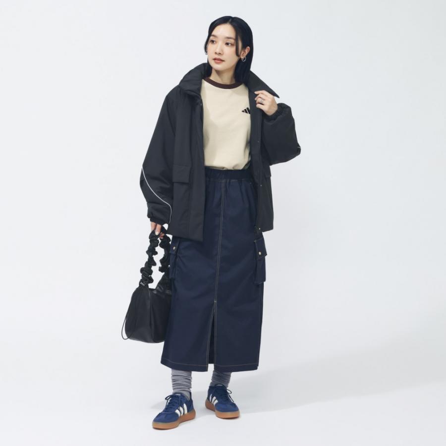 adidas（アディダス） レディース スカート デニムライク ストレッチ