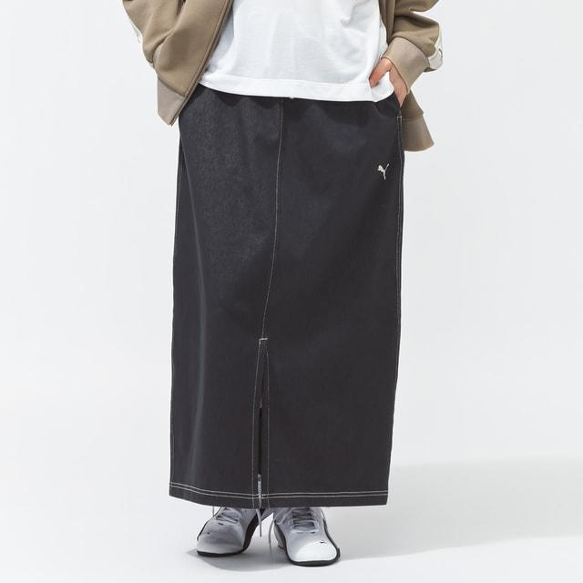 PUMA（プーマ） レディース スカート ESS ELEVATED デニムライク