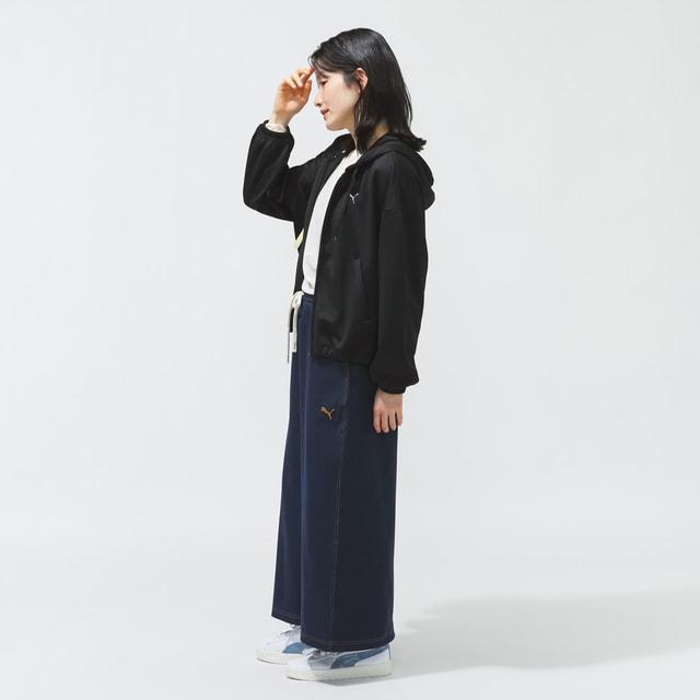 PUMA（プーマ） レディース スカート ESS ELEVATED デニムライク