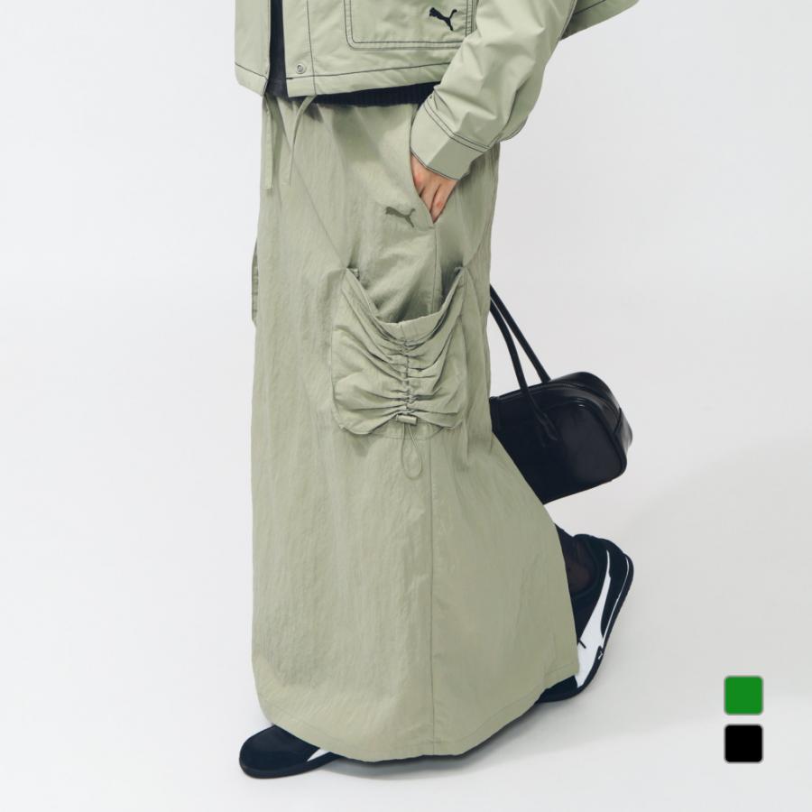 PUMA（プーマ） レディース スカート AUTUMN メッシュ ラインド