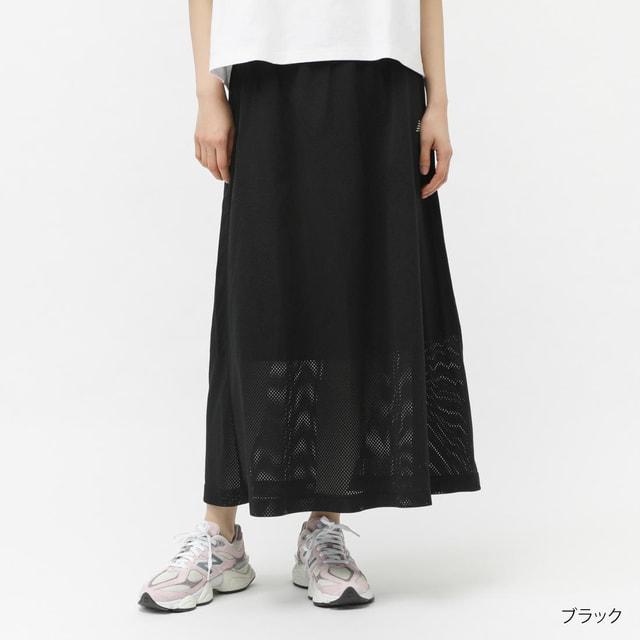 new balance ブラック フレアスカート New Balance（ニューバランス） THE CITY レディース スカート