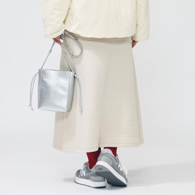 New Balance キルティング スカート ホワイト New Balance（ニューバランス） THE CITY レディース スカート