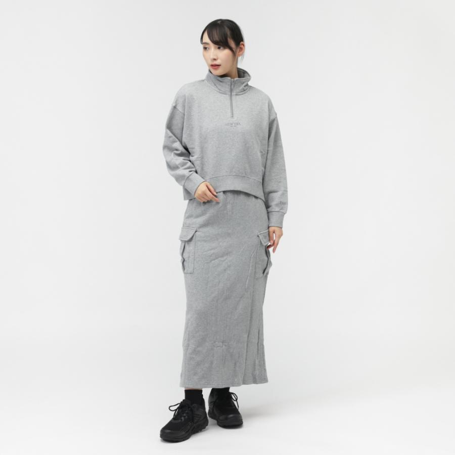 NEW ERA（ニューエラ） レディース スカート WS SWEAT CARGO SKIRT GRY
