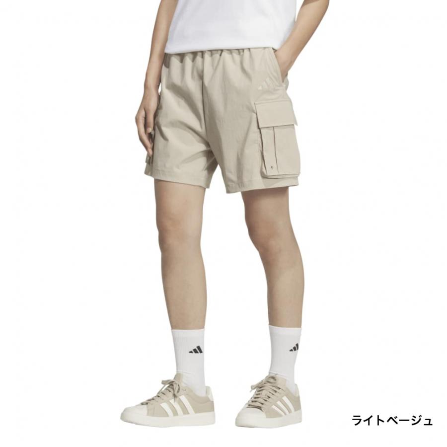 HUMAN MADE adidas ベージュ ショートパンツ L adidas（アディダス） レディース ショートパンツ スタジアム クローム