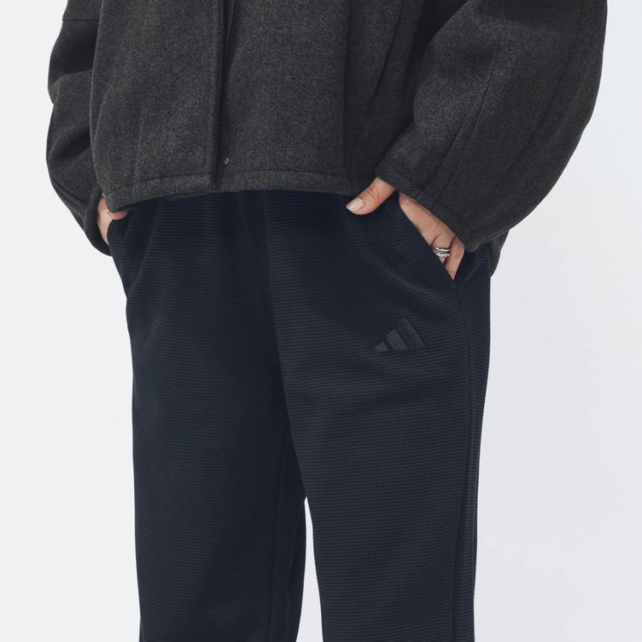 adidas（アディダス） レディース ロングパンツ ワッフル ルーズ
