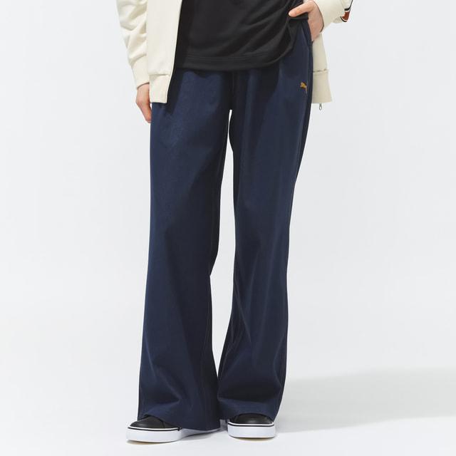 PUMA（プーマ） レディース ロングパンツ ESS ELEVATED デニムライク