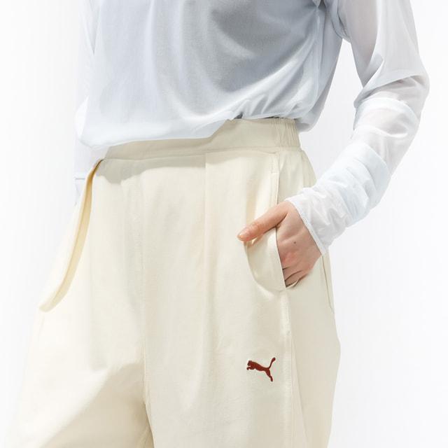 PUMA（プーマ） レディース ロングパンツ ESS ELEVATED デニムライク