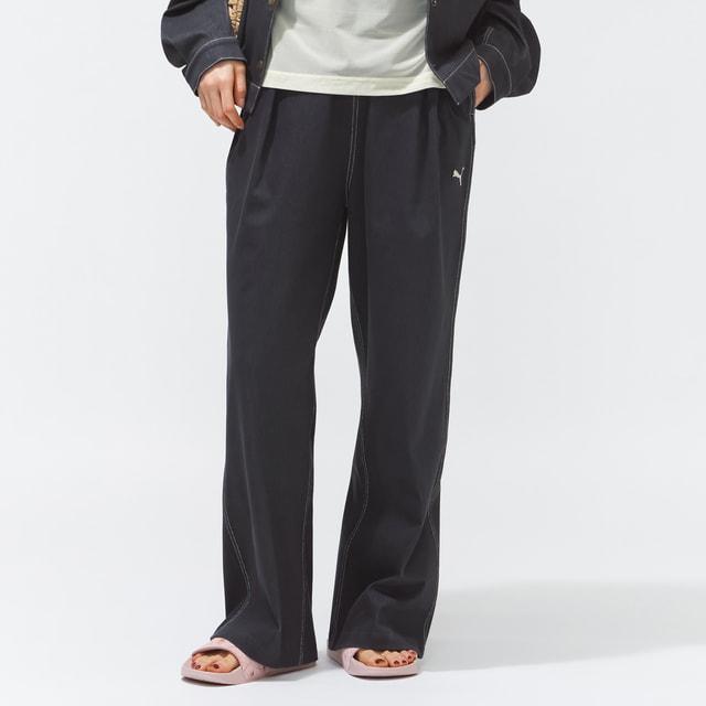PUMA（プーマ） レディース ロングパンツ ESS ELEVATED デニムライク