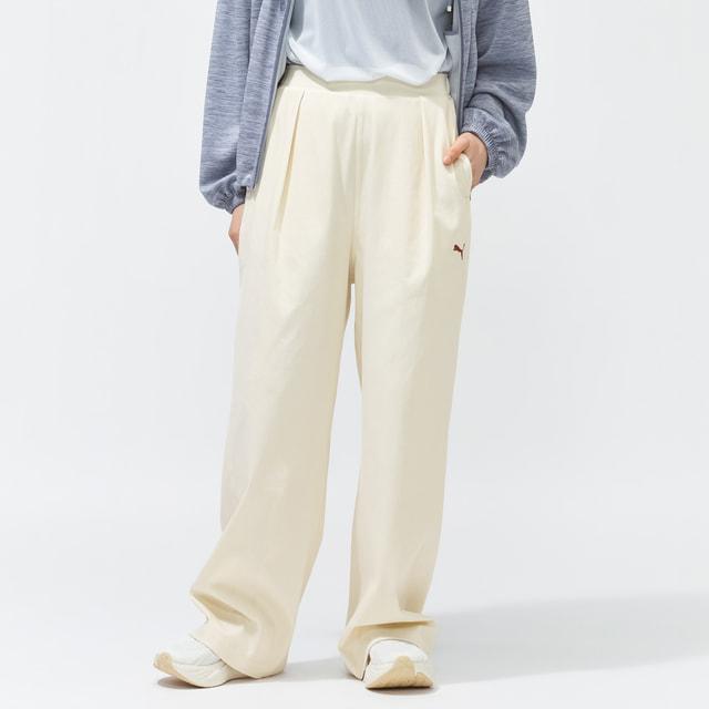 PUMA（プーマ） レディース ロングパンツ ESS ELEVATED デニムライク