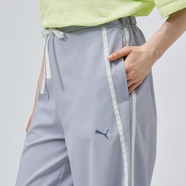 PUMA（プーマ） レディース ロングパンツ リネンミックスマテリアル PT