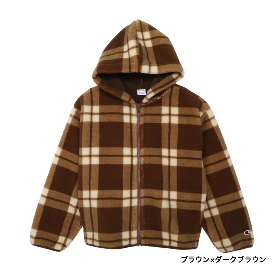 Champion（チャンピオン） レディース フリースジャケット CHECK ZIP
