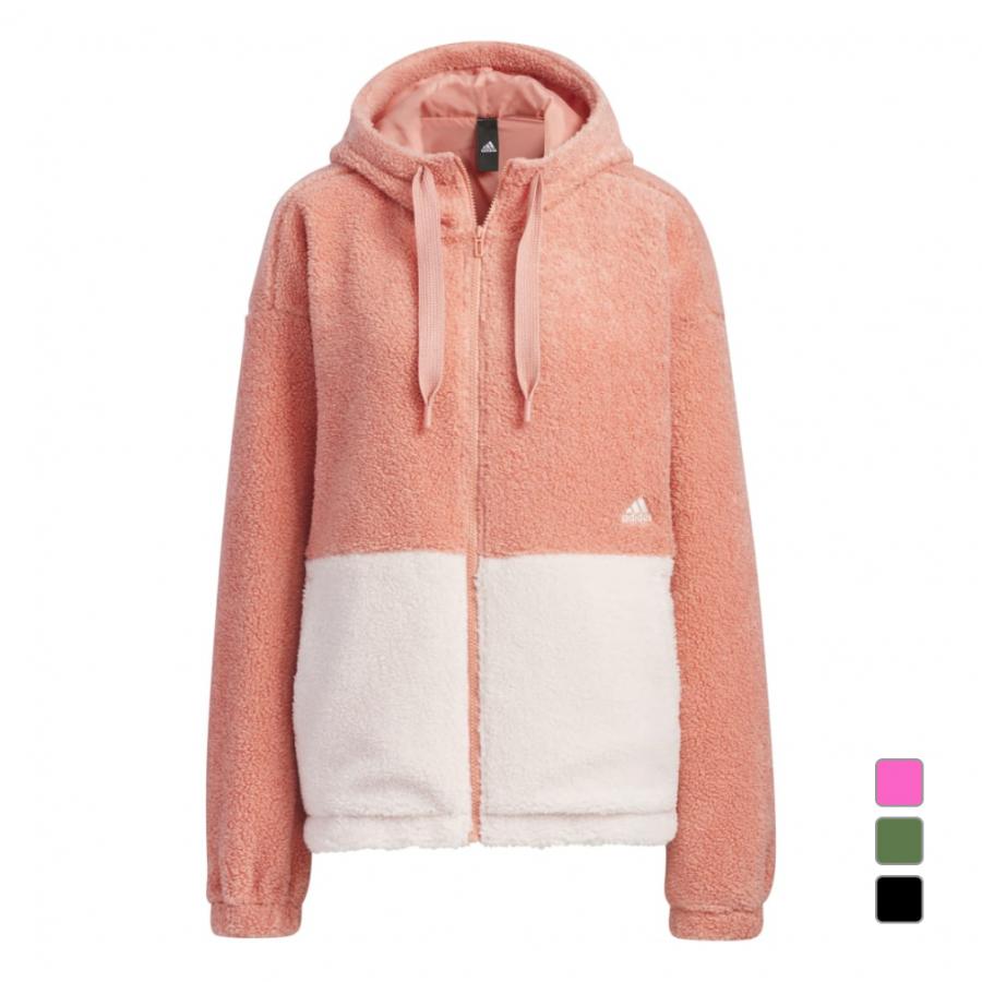 adidas アディダス レディース フリースジャケット カラー