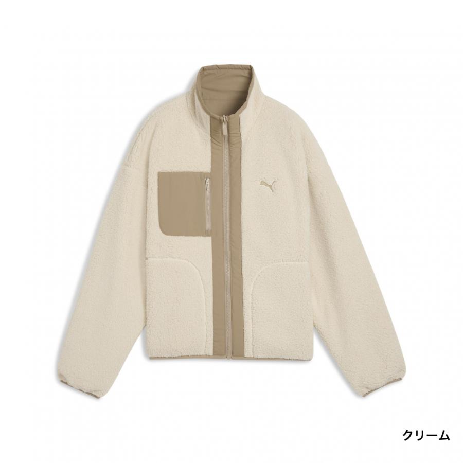 PUMA（プーマ） レディース フリースジャケット リバーシブル