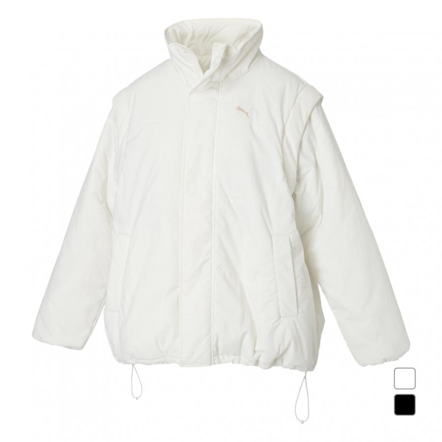 PUMA（プーマ） レディース 中綿ジャケット AUTUMN 2WAY JKT 690177