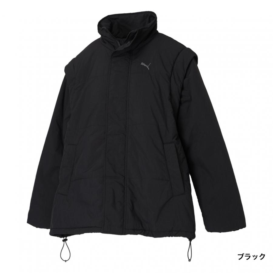 PUMA（プーマ） レディース 中綿ジャケット AUTUMN 2WAY JKT 690177