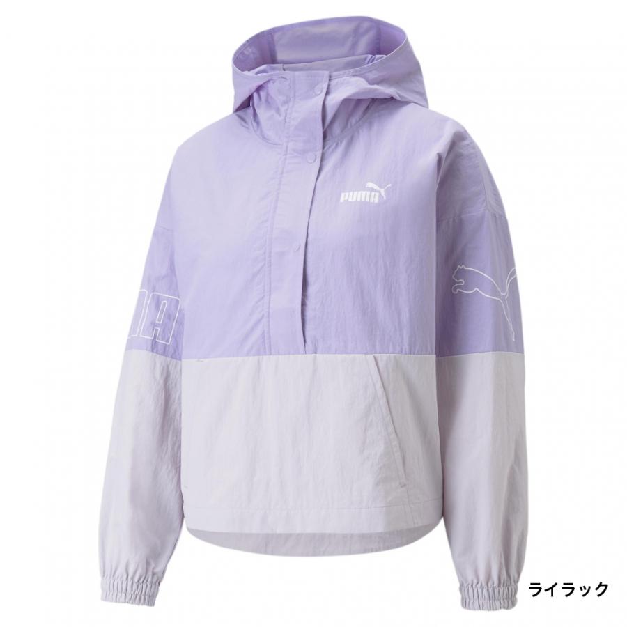 PUMA（プーマ） レディース ウインドフルジップ ハーフジップ ウィンド