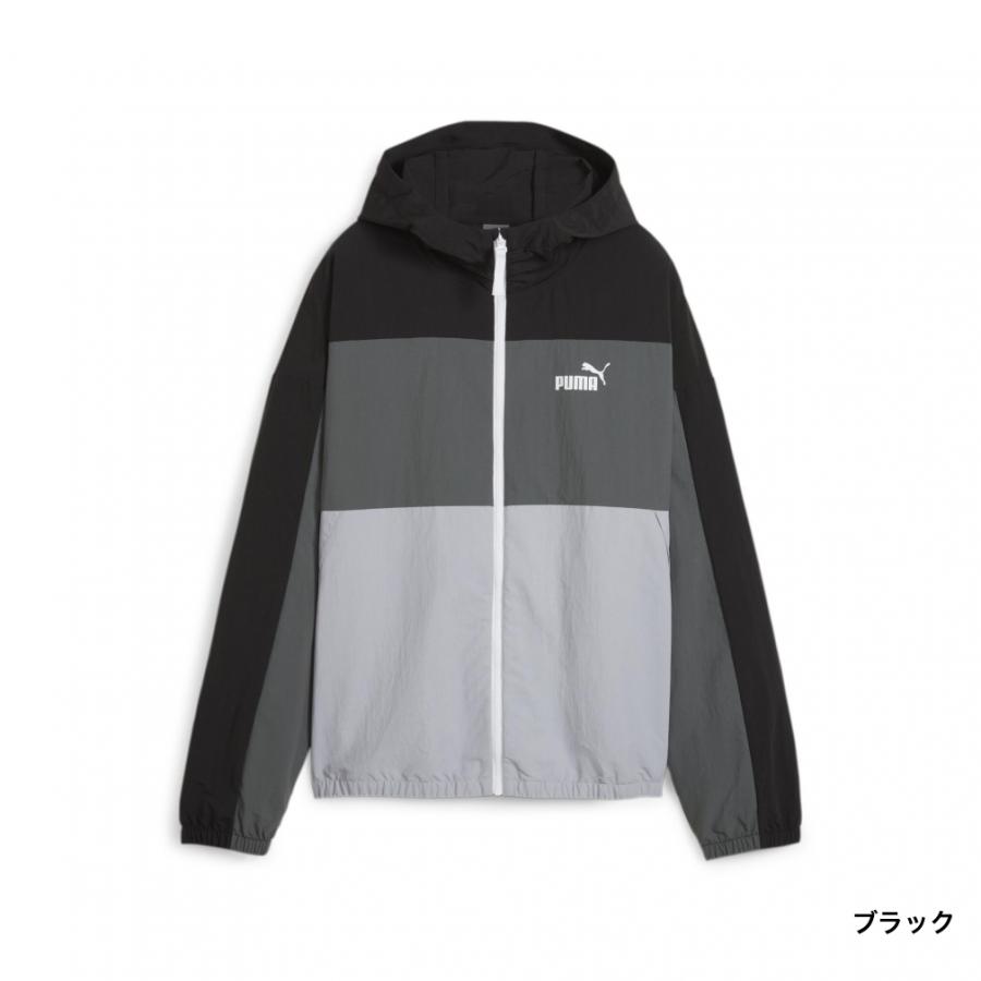 PUMA フルジップ フード付きジャケット グレー PUMA ブルゾン アウター プーマ メンズ F1 レーシング