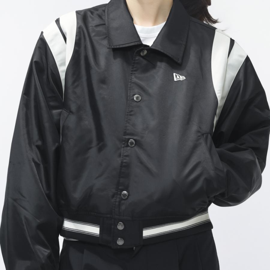 ニューエラ レディース ウインドフルジップ WS NYLON VARSITY JKT BLK 14857974 BLK スポーツウェア ： ブラック NEW ERA_4