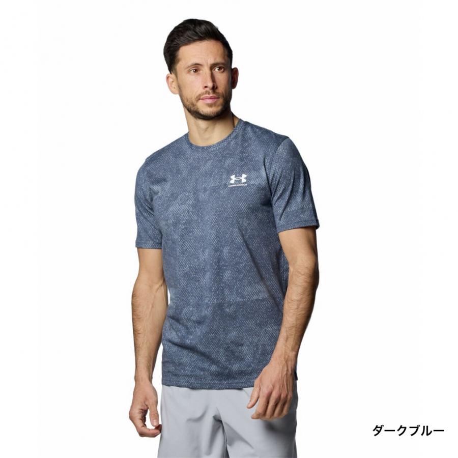 アンダーアーマー メンズ 半袖 Tシャツ UA プリント ショートスリーブTシャツ 1384804 スポーツウェア UNDER ARMOUR｜alpen-group｜05