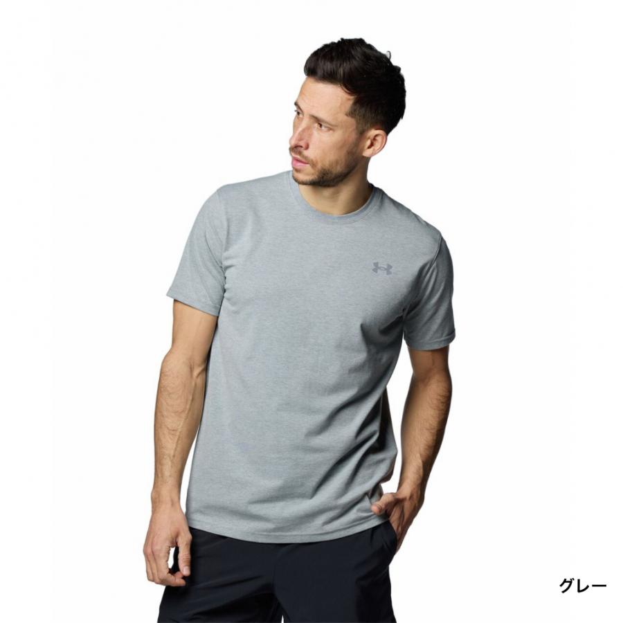 アンダーアーマー メンズ 半袖 Tシャツ UAパフォーマンスコットン ショートスリーブTシャツ 1384805 スポーツウェア UNDER ARMOUR｜alpen-group｜04