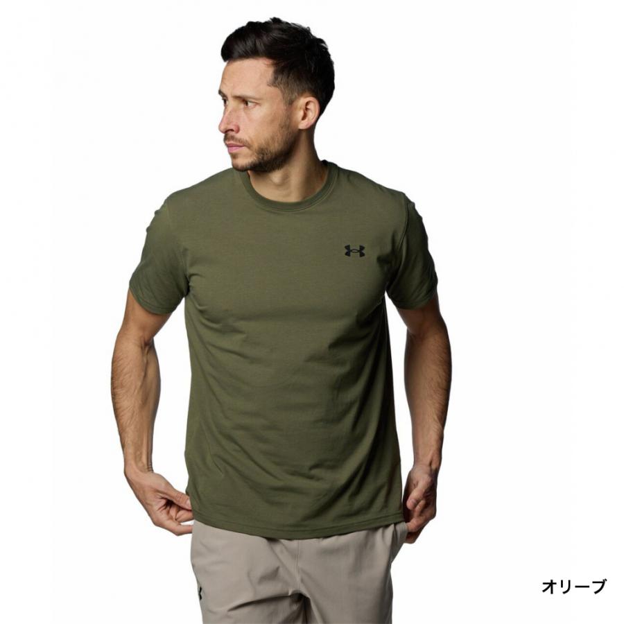 アンダーアーマー メンズ 半袖 Tシャツ UAパフォーマンスコットン ショートスリーブTシャツ 1384805 スポーツウェア UNDER ARMOUR｜alpen-group｜05