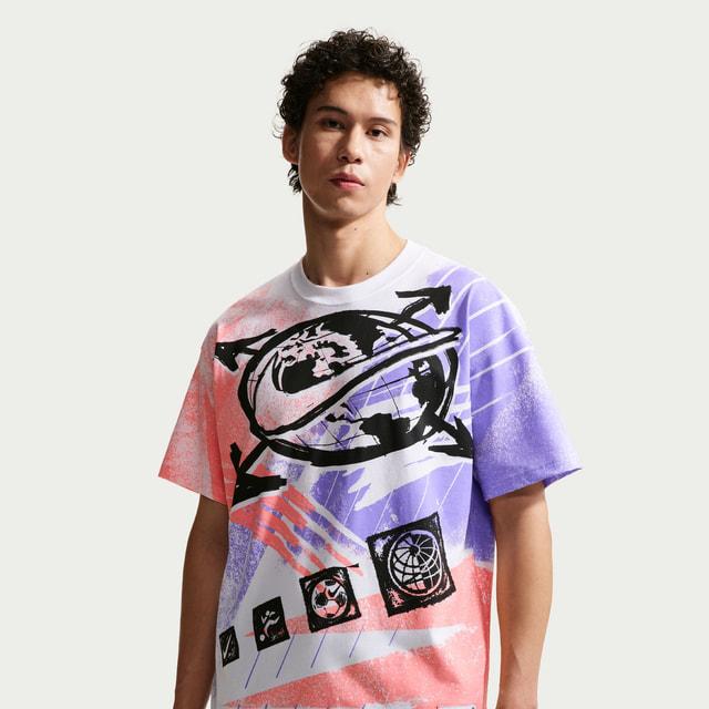 【希少】ナイキ アーセナル ユニフォーム 半袖 XLサイズ ストライプ nike NIKE（ナイキ） メンズ 半袖 Tシャツ NSW LSE ポスト スタンプ S/S T