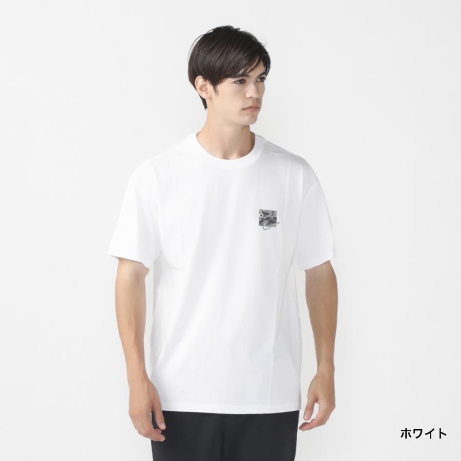 ENHYPEN S/S T-shirt(Charcoal)　白/サイズМ NIKE（ナイキ） メンズ 半袖 Tシャツ NSW M90 カレッジT100 S/S T
